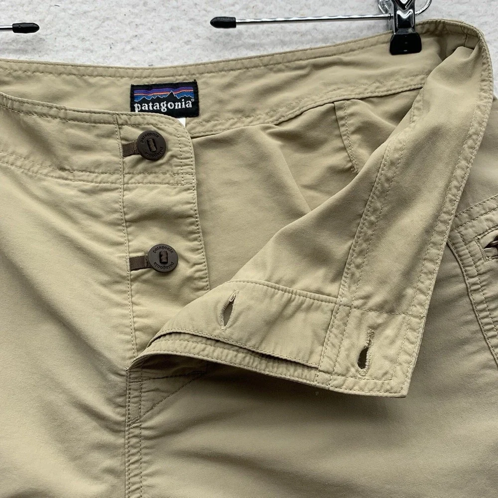 Patagonia Journeyman Cargo Shorts Mens 34 Tan Khaki 8